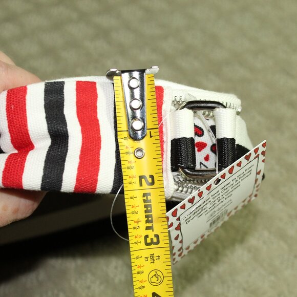 BRIGHTON Lovely "LOVE SCROLL" Canvas Crossbody Bag/Purse NWT - - Picture 5 of 12